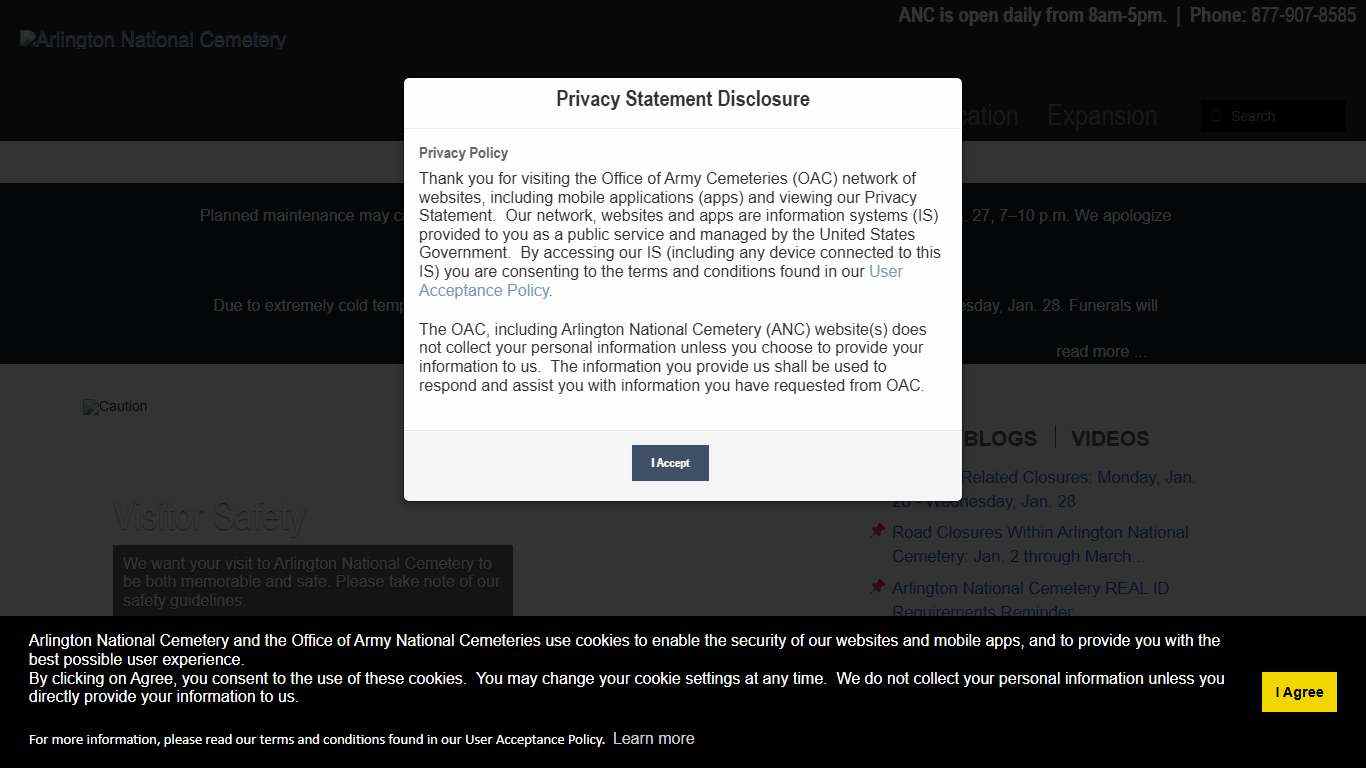 Arlington National Cemetery - Home